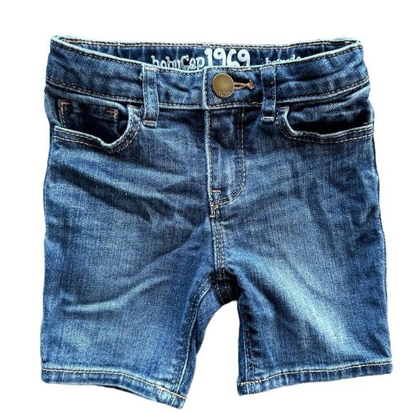 2T/3T Girls Denim Jean Shorts Bundle  Gap Old Navy - Picture 3 of 6